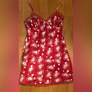 LOVE Nightgown Redlace